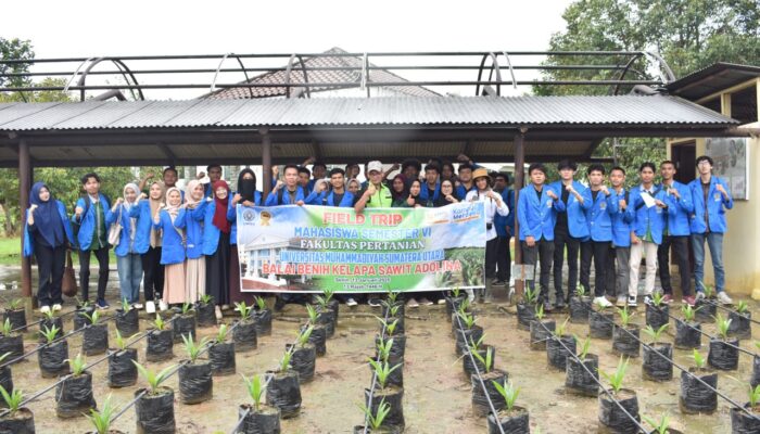 Perluas Wawasan, Fakultas Pertanian UMSU Adakan Field Trip 1.007 Mahasiswa