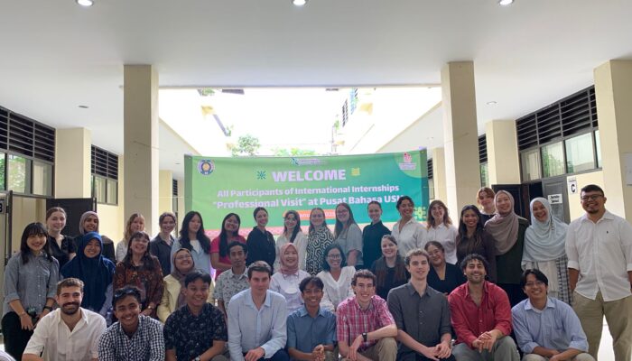 Pusba USU, International InternshipDan Deakin University Jalin Kerja Sama