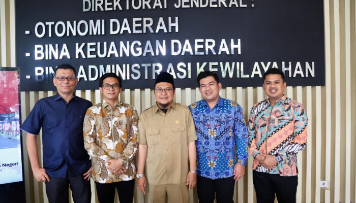 Terkait Pelantikan Kepala Daerah, Pj Wali Kota Dan Pimpinan DPRK Banda Aceh Sowan Ke Kemendagri, Ini Hasilnya