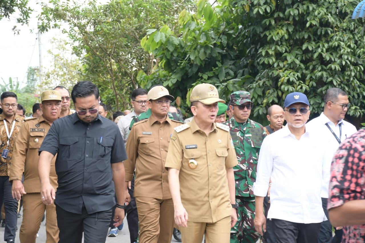 Tinjau Irigasi Di Desa Dalu X B, Ini Kata Menko Pangan Tinjau Irigasi Di Desa Dalu X B, Ini Kata Menko Pangan