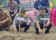 Tanam Jagung Serentak, Kapolresta Ajak Warga Optimalkan Lahan