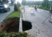 Jalan Nasional Amblas Di Aceh Tamiang