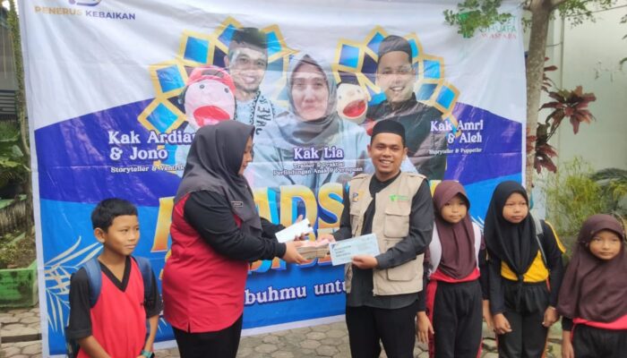 Keluarga Besar SDN 101866 B.Kuis Pekan Salurkan Bantuan Untuk Palestina