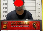 Pria Cabul Diringkus Polisi