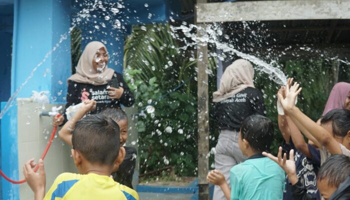 Water Guardian Bersama Relawan Gesit Bantu Sumur Bor Di Sukajadi Makmur Langsa