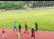 Bupati Agara Terpilih Jogging Di Stadion Pemuda