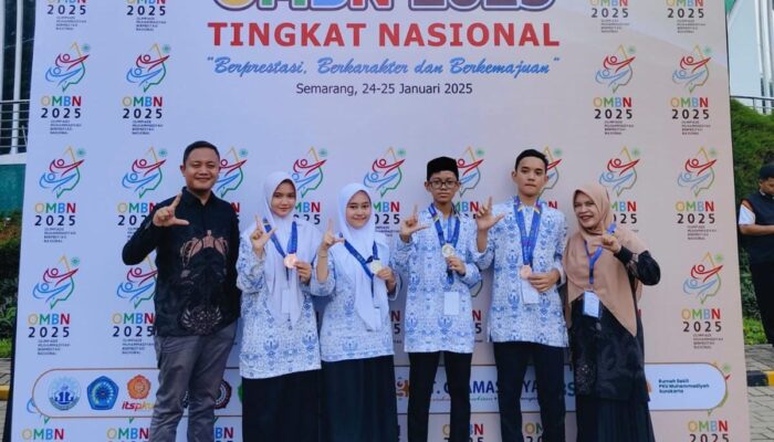 Siswa SMP Muhammadiyah Langsa Ukir Prestasi Di OMBN Semarang
