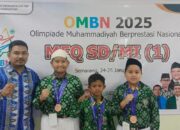 9 Siswa SD 2 Muhammadiyah Langsa Ukir Prestasi Di OMBN Semarang