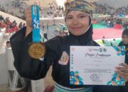 Dua Siswi SMPN Di Sergai Juara Pencak Silat