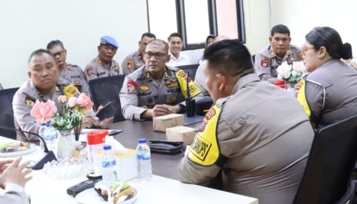 Kapolres P.Siantar Pimpin Rapat Dukung Program Pemerintah
