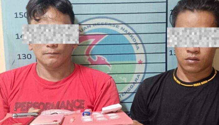 Polres Agara Bekuk Dua Diduga Pengedar Narkoba