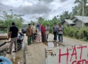 Diduga Dikerjakan Asal-asalan, Proyek Jalan Kuta Binjei-Alue Ie Mirah Tuai Protes