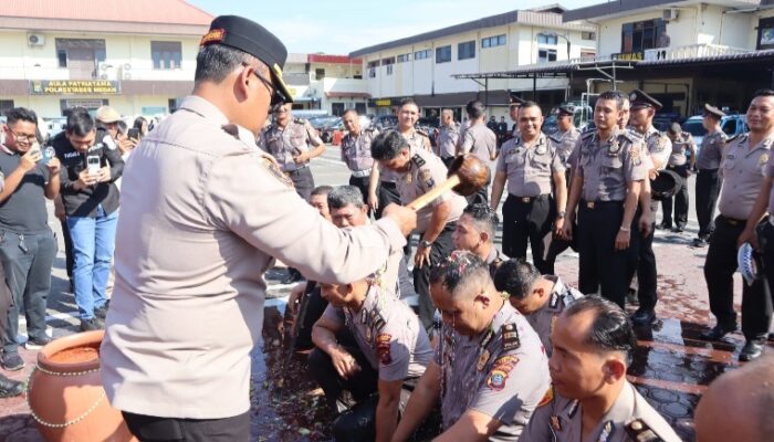Kapolrestabes Medan Sebut Kenaikan Menandakan Peningkatan Tanggungjawab Yang Lebih Besar