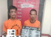 Polsek Medan Baru Amankan 2 Pencuri Kabel PT Telkom