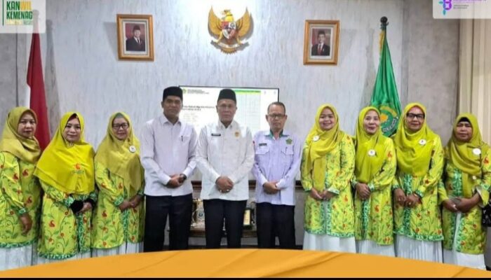 Jelang Seminar Nasional Fahmi Ummi Silaturahmi Ke Kanwil Kemenag Sumut