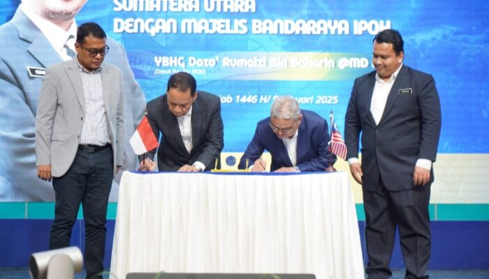 UMSU-Bandaraya IPOH Malaysia Teken Kerja Sama Internasional