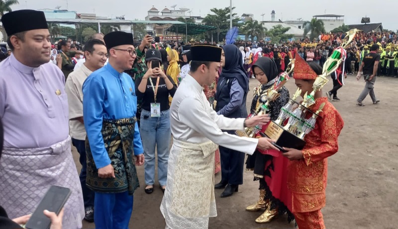 Istana Maimoon Bergemuruh, 20 Tim Marching Band Berebut Piala Bergilir Sultan Deli