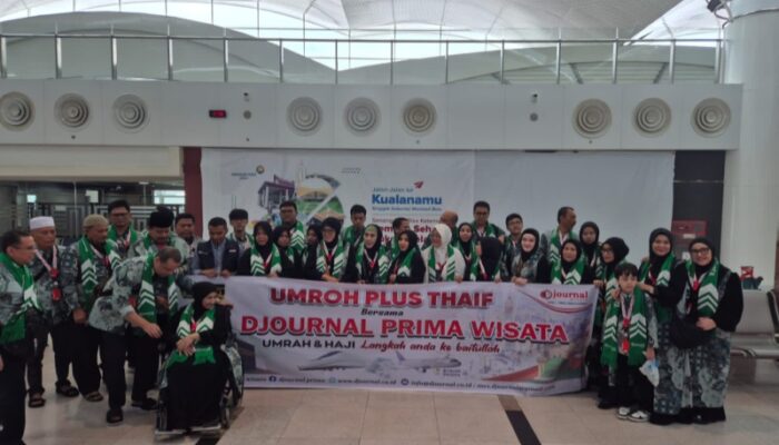 Djournal Prima Wisata Berangkatkan 40 Jamaah Umrah Plus Thaif