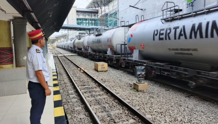 KAI Divre I Sumut Angkut 964.519 Ton Barang Pada Tahun 2024