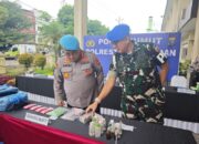 Sinergitas TNI-Polri, Gerebek 2 Sarang Narkoba Di Medan