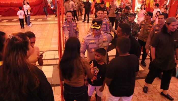 Saat Imlek, Aparat Gabungan Jaga Empat Vihara Besar Di Medan