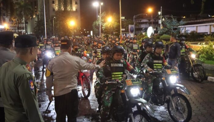 Patroli Skala Besar Sukses Amankan Malam Tahun Baru Imlek Di Medan