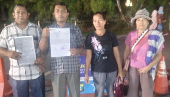 Sekeluarga Rusak Gereja Di Lau Bakeri Malam Hari Pakai Beko