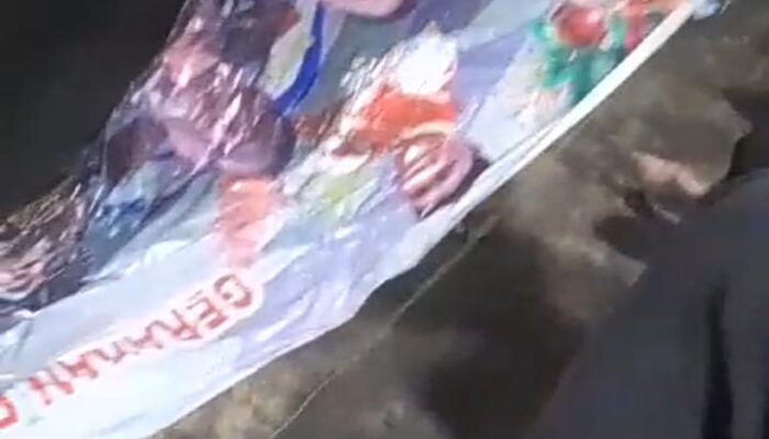 DPP SAPMA PJBB Minta Kapolres Pelabuhan Belawan Tangkap Pelaku Penurunan Dan Perusakan Spanduk Ucapan Selamat