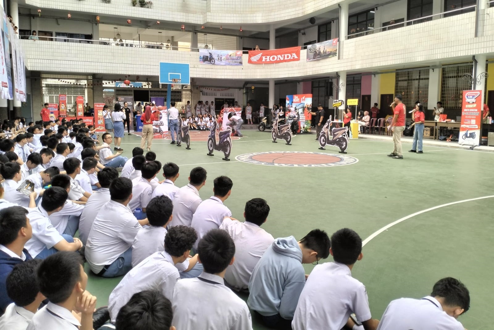 Roadshow Honda DBL 2025, Tim Basket SMA Wiyata Dharma Siap Cetak Prestasi