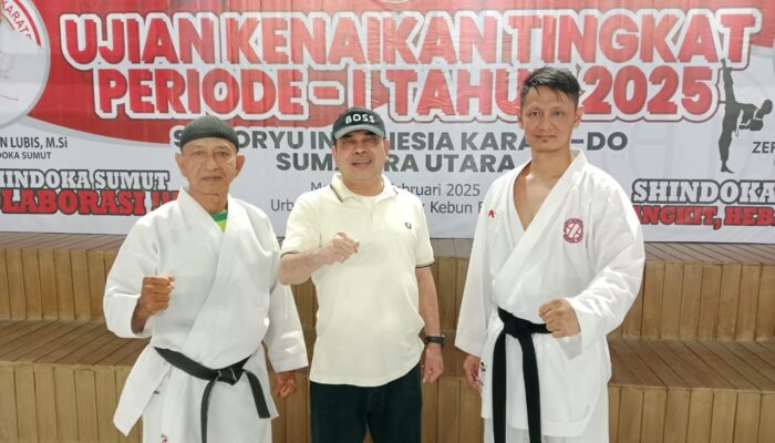 Shindoka Sumut Sukses Gelar UKT