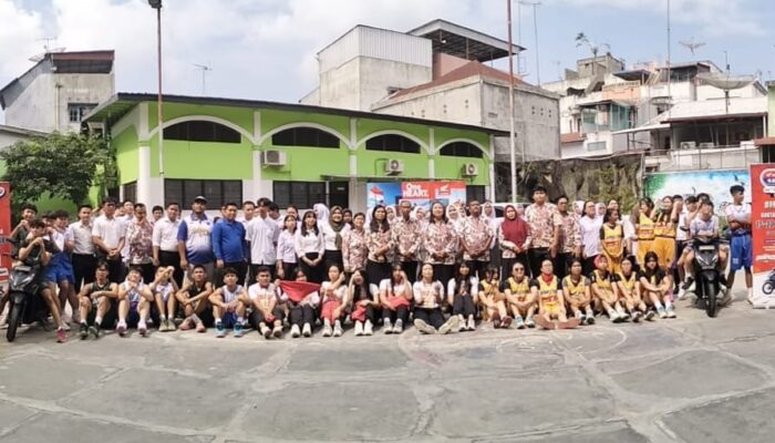 Roadshow Honda DBL 2025, SMA Ahmad Yani Binjai Antusias Cetak Prestasi