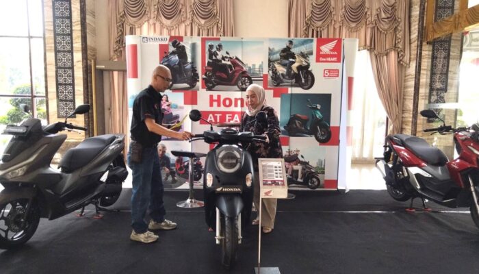 Honda AT Family Day Puaskan Kerinduan Pecinta Skutik Honda