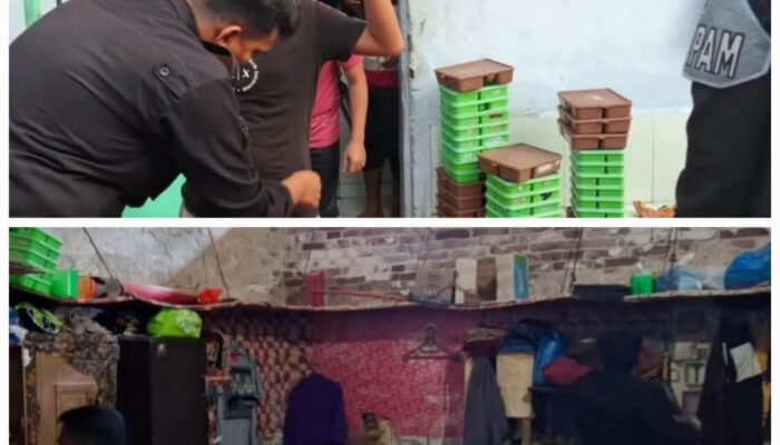 Petugas LP Lhokseumawe Geledah Sel Dan Sita Benda Terlarang