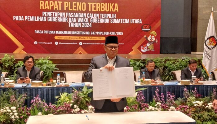 Gugatan Sengketa Pilkada Madina Dilanjutkan Ke Sidang Pembuktian