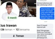 Setop! Nama Dan Foto Gus Irawan Dicatut Untuk Penipuan