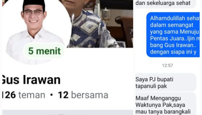 Setop! Nama Dan Foto Gus Irawan Dicatut Untuk Penipuan