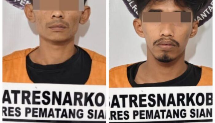 Polres P.Siantar Gagalkan Peredaran Narkotika