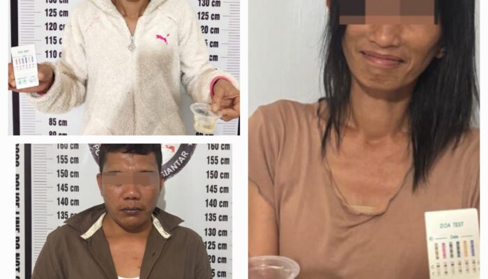 Polres P. Siantar Respon Laporan Warga Dan Amankan 3 Pengguna Narkotika