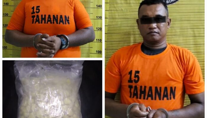 Dua Pengedar Narkoba Ditangkap, BB 655 Butir Pil Ekstasi