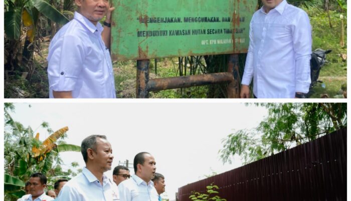 Ketua DPRD Minta APH Usut Mafia Tanah Di Balik Pemagaran Seng 48 Hektare Kawasan Hutan Mangrove