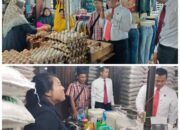 Polres P.Siantar Cek Stok Dan Harga Bahan Pokok Jelang Ramadhan