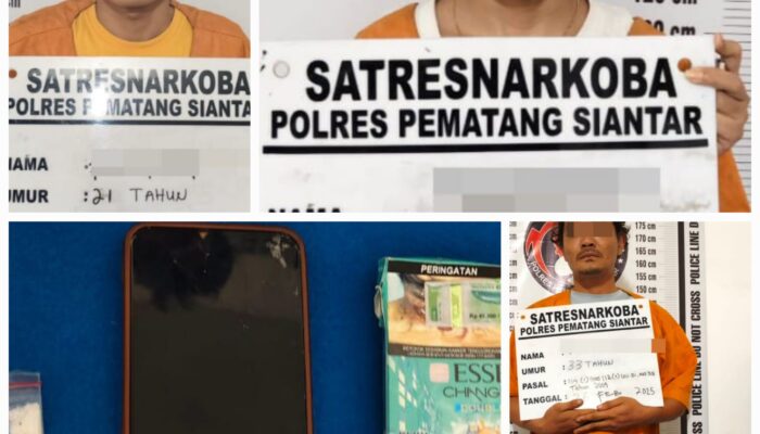 Sepasang Kekasih Bawa Sabu Diringkus