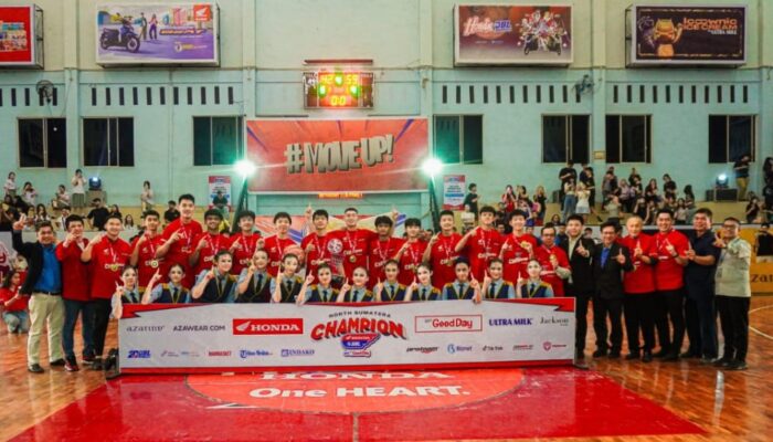 SMA Sutomo 1 Kembali Rajai Honda DBL 2025 North Sumatera Series