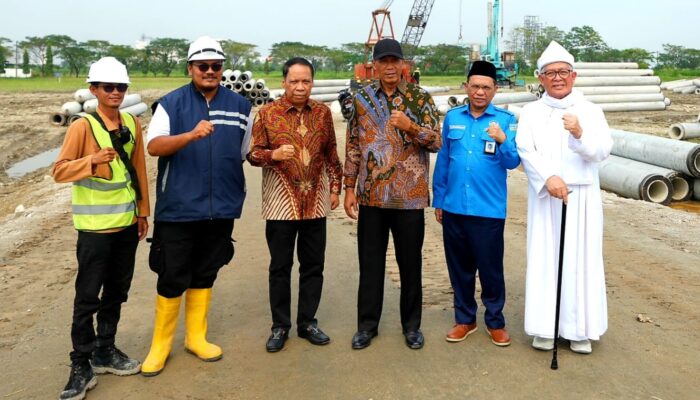 Wamen Dikti Saintek Tinjau Pembangunan Kampus Terpadu UMSU