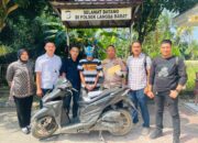 Bawa Kabur Sepeda Motor, Warga BTN Polri Diciduk Polsek Langsa Barat