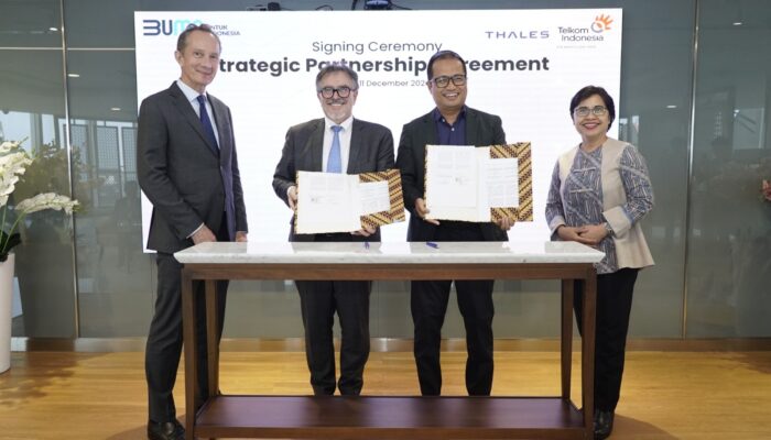 Hadirkan Solusi Keamanan Digital Dan Kota Cerdas Di Indonesia, Telkom Jalin Kemitraan Strategis Dengan Thales