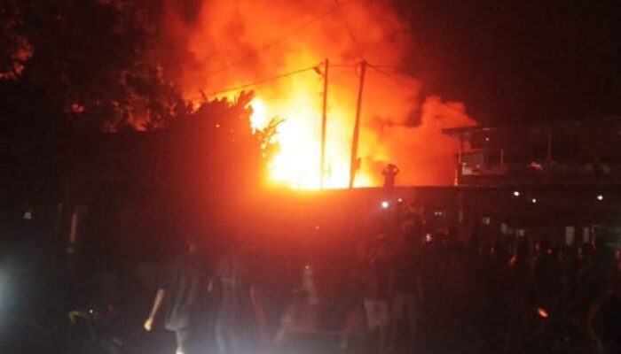 7 Rumah Hangus Terbakar, 2 Rusak Berat Di Agara