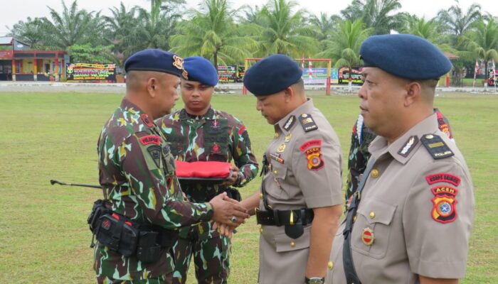 Danyon C Brimob Pelopor Kukuhkan  Wadan Serta Pasiops