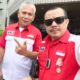 GUBERNUR LSM LIRA Sam'an Lubis (kiri) bersama Presiden LSM LIRA HM. Jusuf Rizal MS.i. Waspada/ist