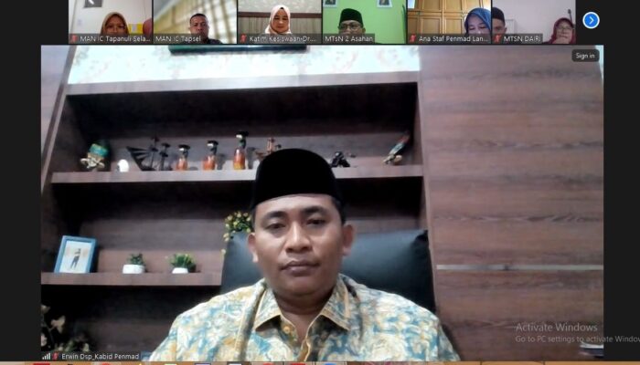 Kanwil Kemenag Sumut Bersamai MAN IC Tapsel Sosialisasi SNPDN 2025